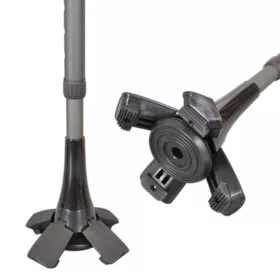 專利腳墊 | 兩段式彈力緩衝著地 | 自立式拐杖| 1021.221 22 穩固又安全的高CP值的柺杖