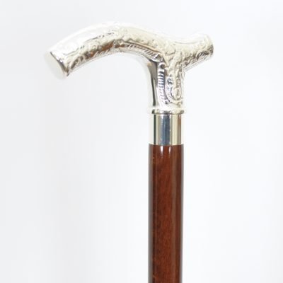 中花木銅頭實木拐杖 7 翻砂銅手杖權杖