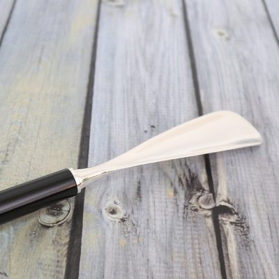 實木鞋拔銅鍍銀