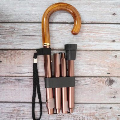 實木彎頭折疊手杖|亮咖啡色 (1001.501.ASB) 10 實木彎頭折疊手杖