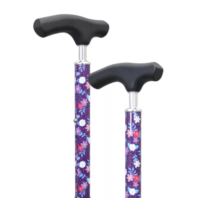 紫色細頸木頭握把摺疊拐杖 (1001.401.MB) 7 細頸木頭握把摺疊拐杖