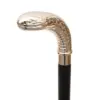 大蟒蛇手杖 | 蛇頭柺杖 (1023.016.GMB) 2 銀色黃金大蟒蛇柺杖