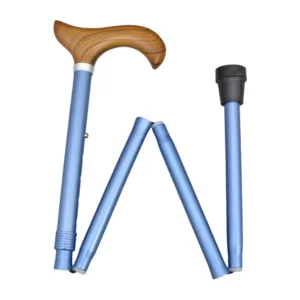 輕量級折疊手杖-湖水藍男士款