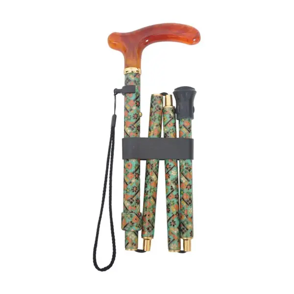 綠色包布手杖 (1001.101.DAF) 12 織布拐杖