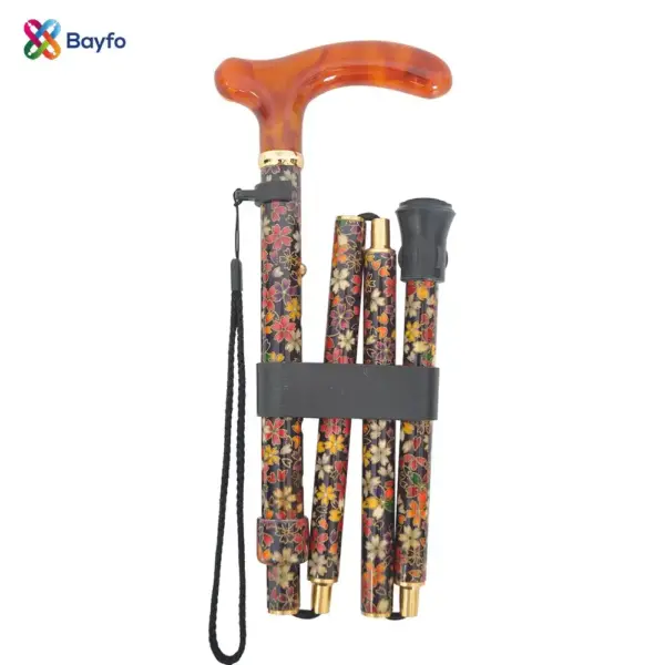 黑色包布折疊拐杖 (1001.101.DAI) 10 包布折疊拐杖